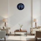 Modern digital led wall clock