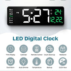 Digital electronic led clock
