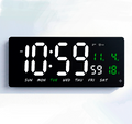 Modern RGB led wall clock