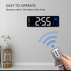Digital electronic led clock