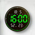 Modern digital led wall clock