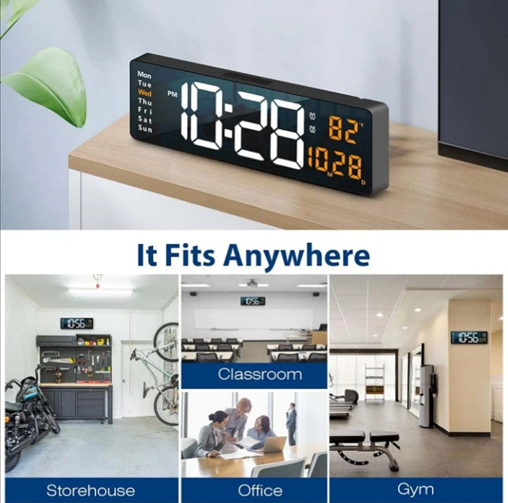 Digital electronic led clock