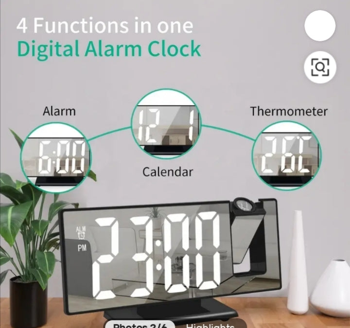 Laser projector  smart clock