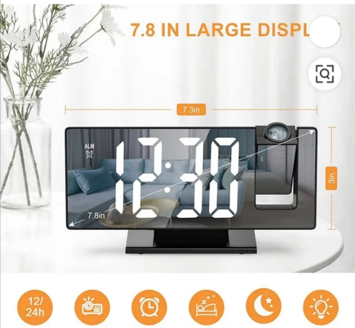 Laser projector  smart clock