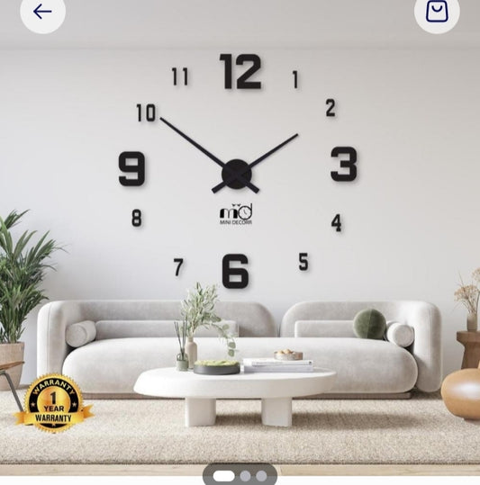 Beautiful wood 1551 digital wall clock