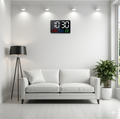 Modern digital wall clock