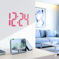Digital laser projector clock