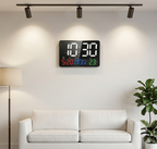 Modern digital wall clock