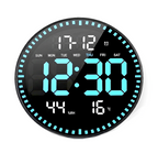 Modern digital led wall clock