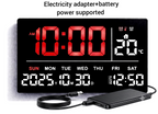 Smart digital led wall clock