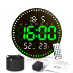 Modern digital led wall clock