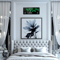 Modern led wall clock